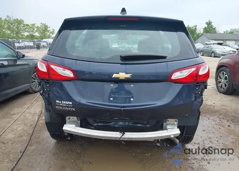 2018 Chevrolet Equinox Ls из США, поврежденный, VIN 3GNAXHEV7JS586314